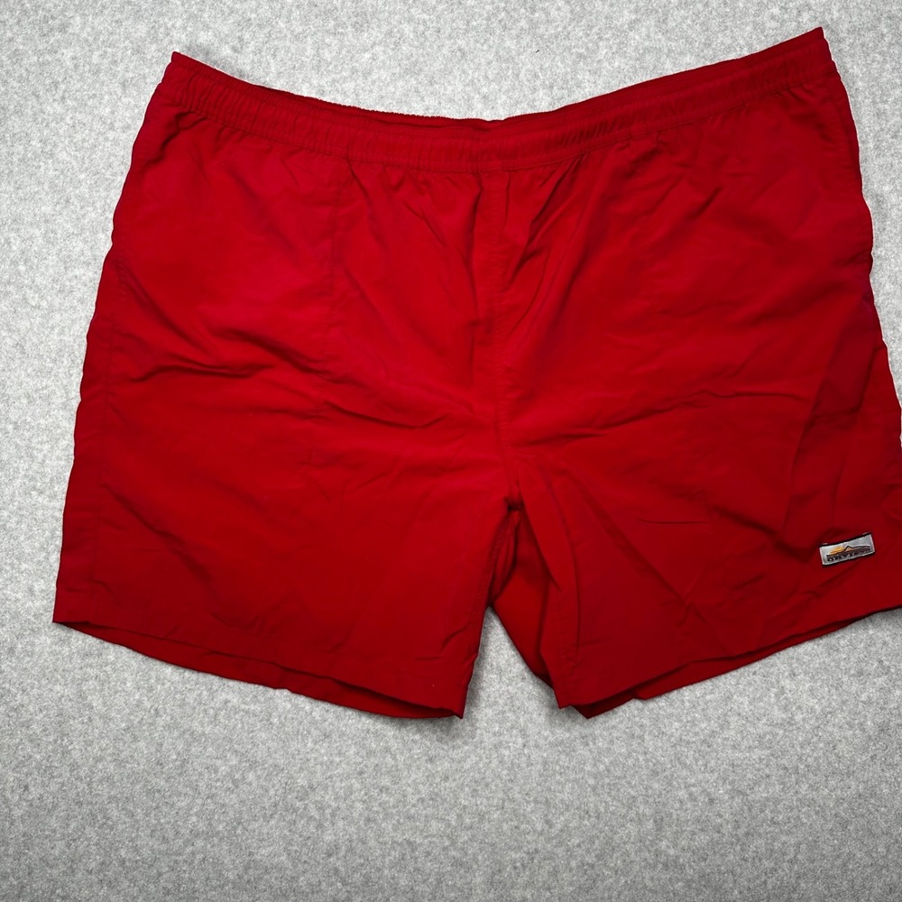 Orvis‎ Ultralight Swim Shorts Trunks Red Mesh Brief 7" Mens Size XXL